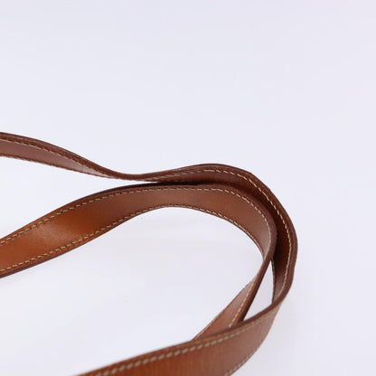 Celine Vintage Macadam Shopper Tote Coated Canvas, BROWN, CANVAS, Tote bag