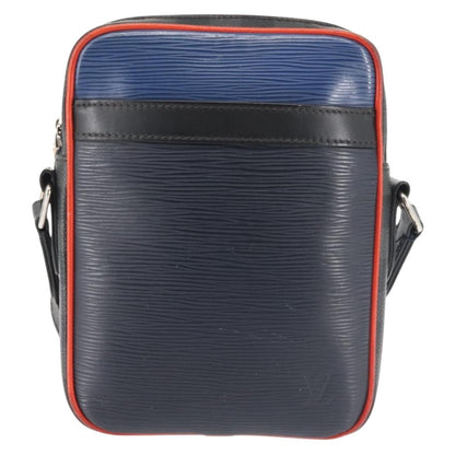 Louis Vuitton Danube Handbag Epi Leather, NAVY, LEATHER, Handbag