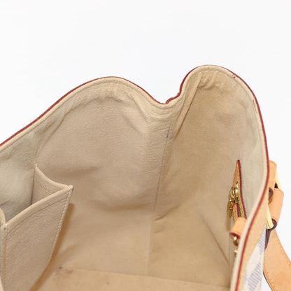 Louis Vuitton Hampstead Handbag Damier, WHITE, CANVAS, Tote bag