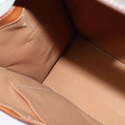 Celine Triomphe vintage handbag Macadam canvas, BROWN, CANVAS, Handbag