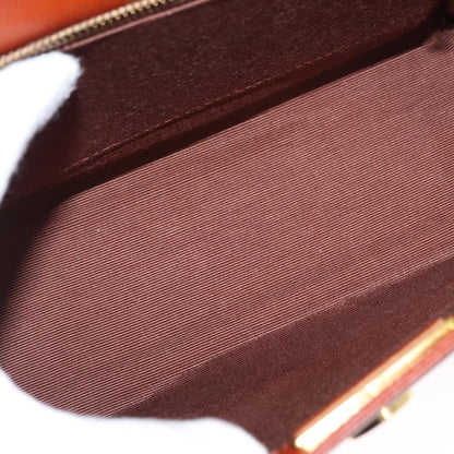 Valentino Garavani Vintage Handbag Leather, BROWN, LEATHER, Handbag