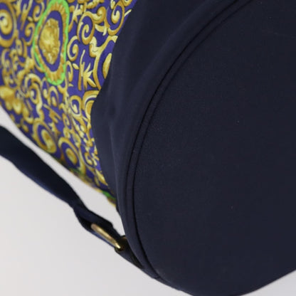 Versace Vintage Shoulder Bag Cotton, GREEN, COTTON, Shoulder bag