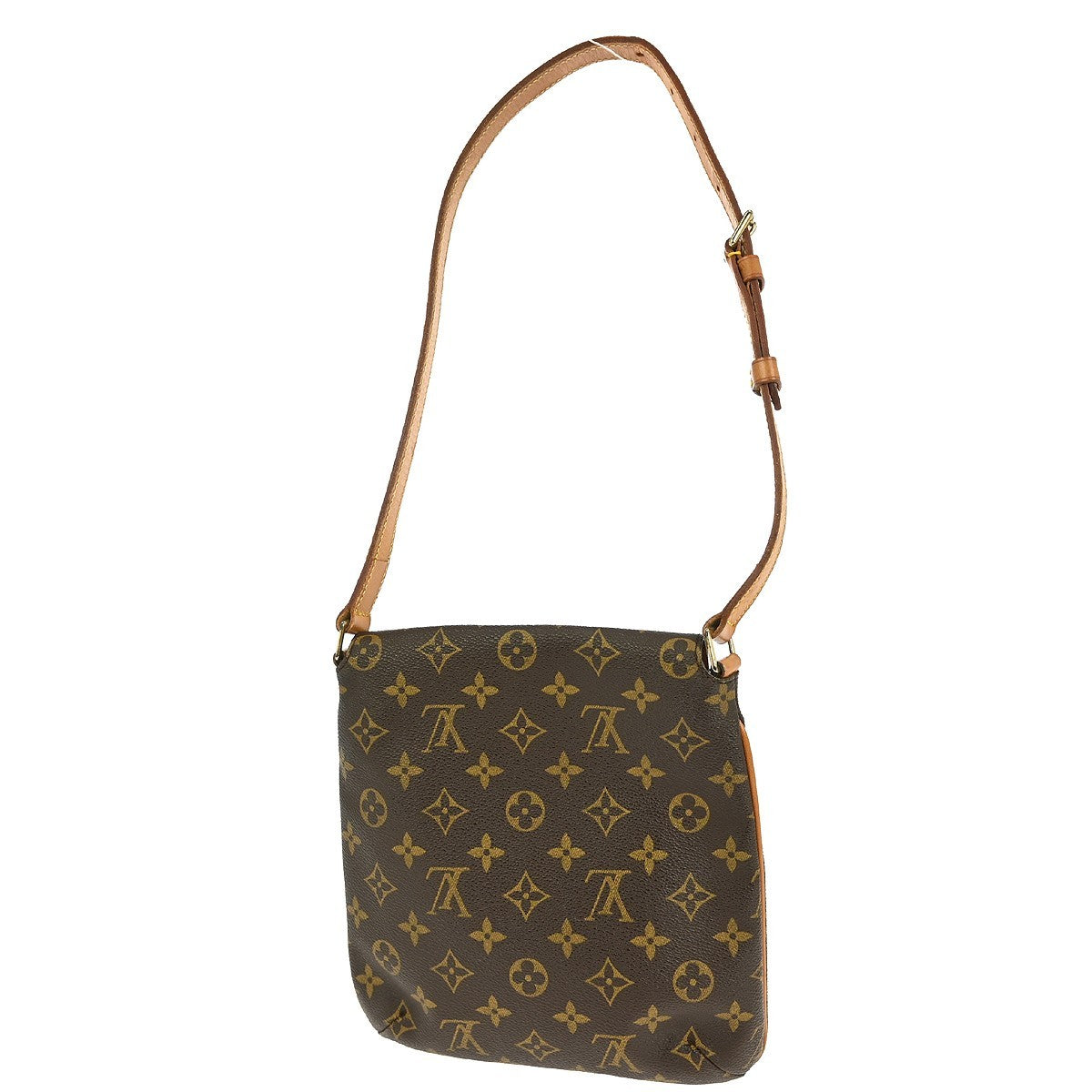 Louis Vuitton Musette Salsa Handbag Monogram Canvas, BROWN, CANVAS, Shoulder bag