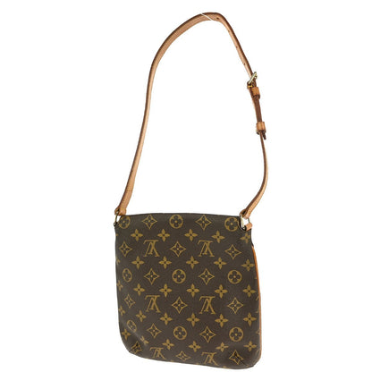 Louis Vuitton Musette Salsa Handbag Monogram Canvas, BROWN, CANVAS, Shoulder bag