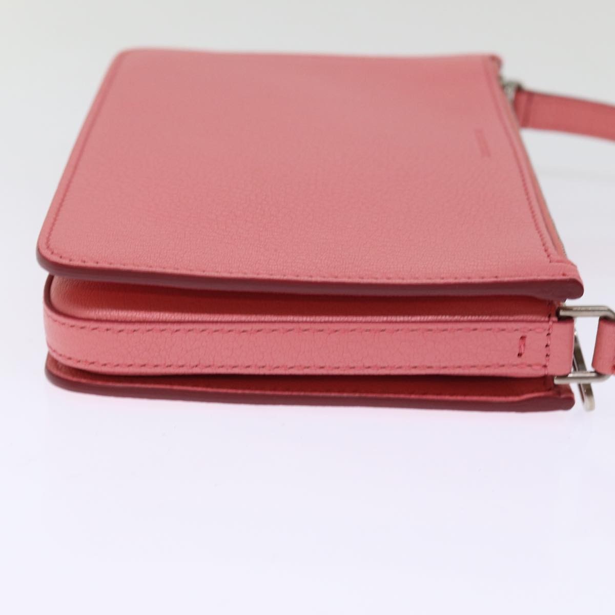 Burberry Penhurst Triple Zip Crossbody Leather, PINK, LEATHER, Shoulder bag