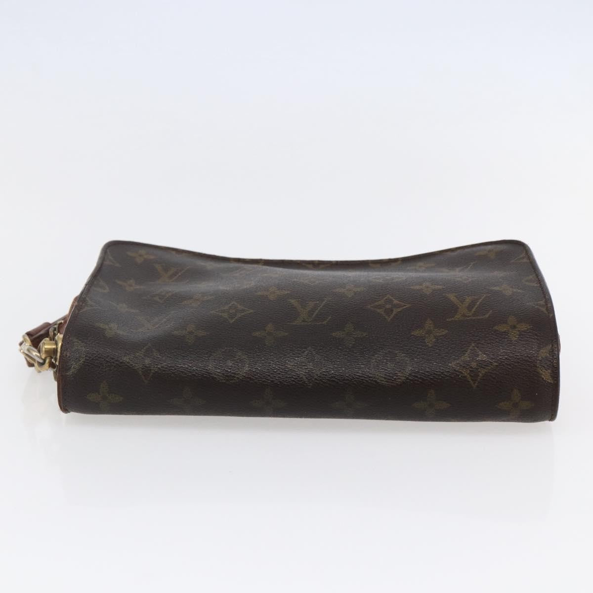 Louis Vuitton Pochette Orsay Monogram Canvas, BROWN, CANVAS, Clutche & pouche
