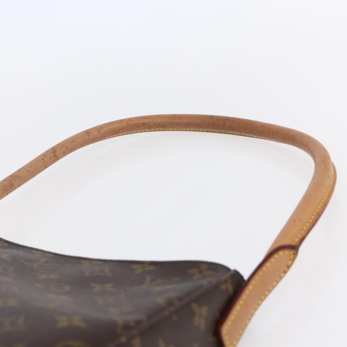 Louis Vuitton Looping Handbag Monogram Canvas, BROWN, CANVAS, Shoulder bag