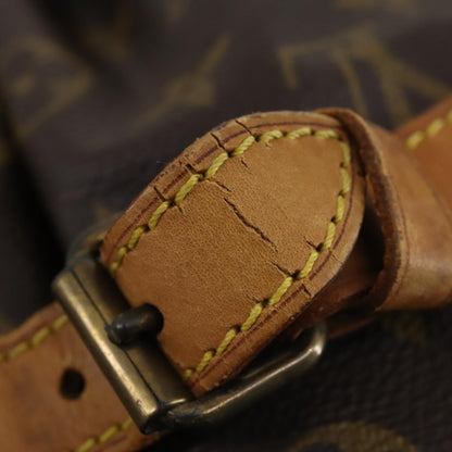 Louis Vuitton Saumur Handbag Monogram Canvas, BROWN, CANVAS, Shoulder bag