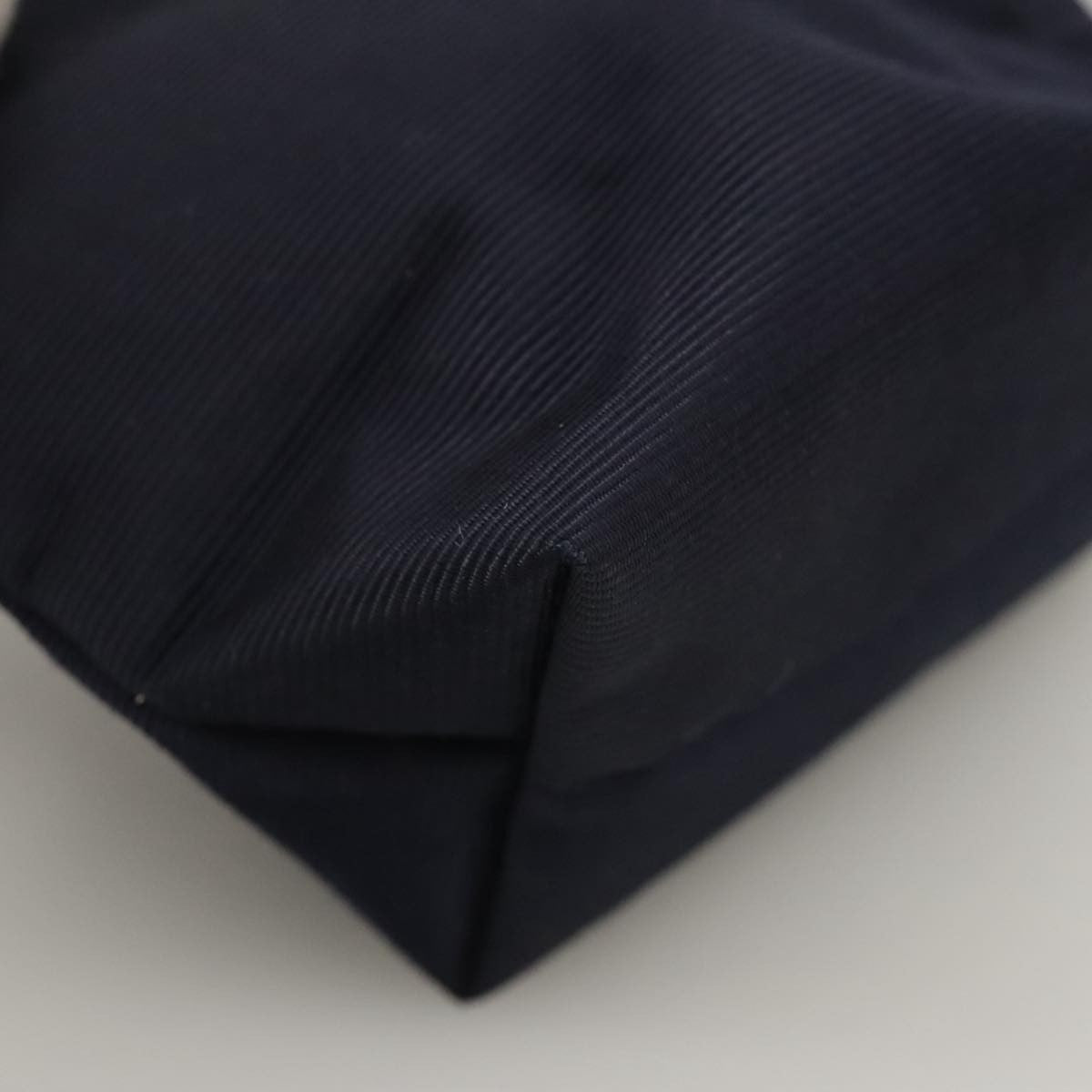 Celine Circle Logo Pouch Nylon, NAVY, NYLON, Clutche & pouche