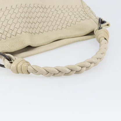 Bottega Veneta Intrecciato Shoulder bag Leather, BEIGE, LEATHER, Shoulder bag