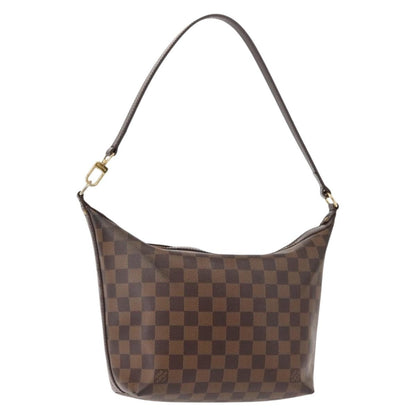 Louis Vuitton Illovo Handbag Damier, BROWN, CANVAS, Shoulder bag