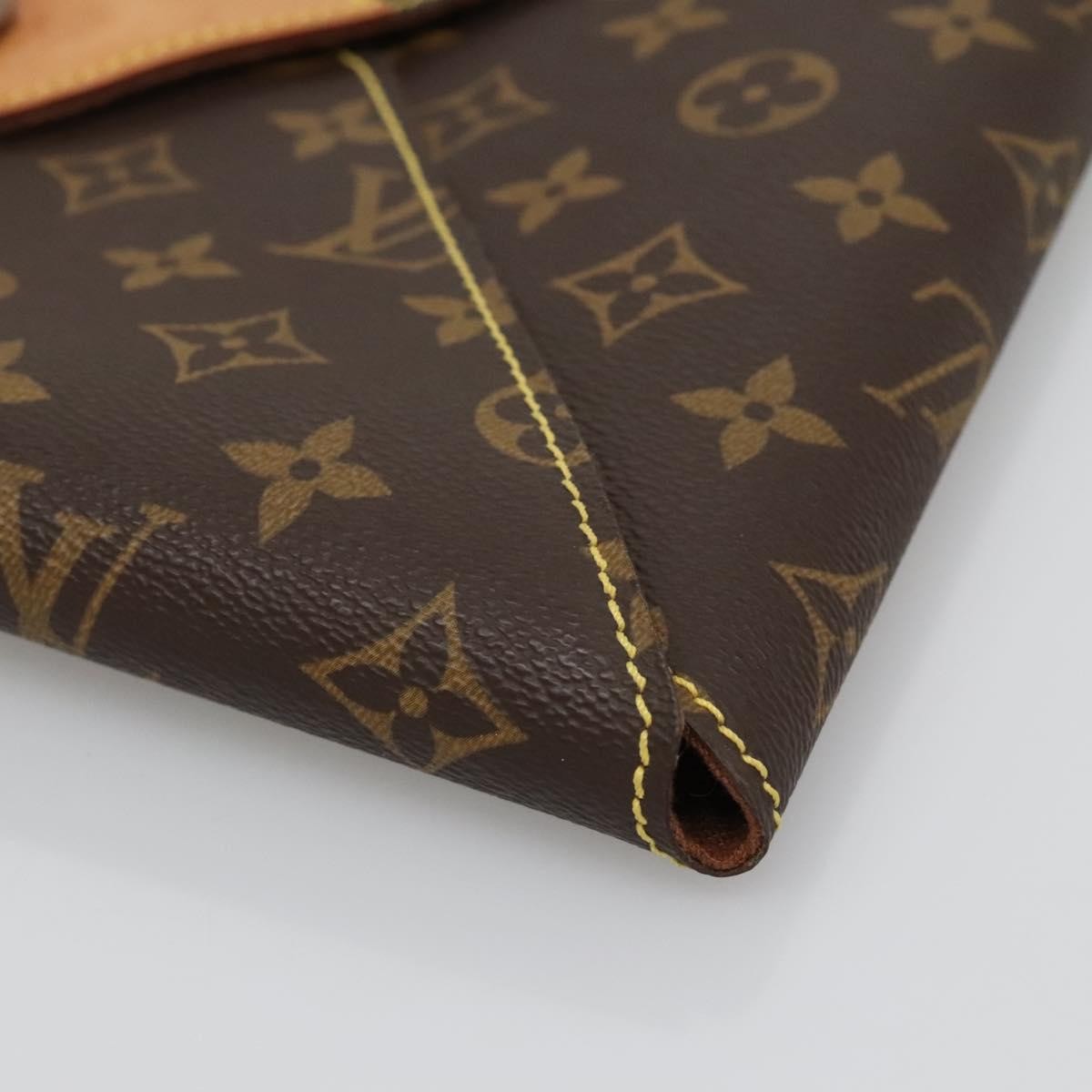Louis Vuitton Porte-documents Visionaire Monogram Canvas, BROWN, CANVAS, Briefcase