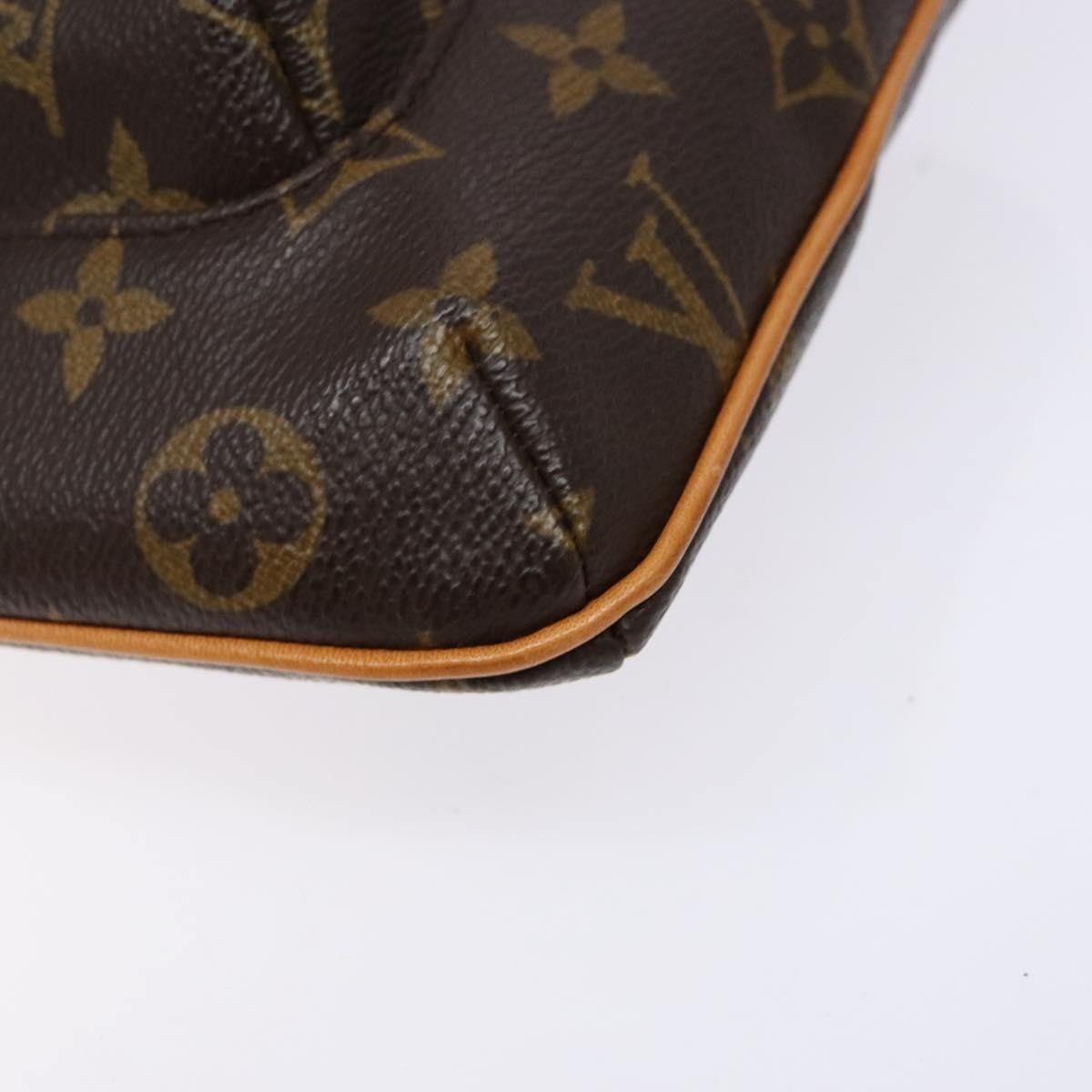 Louis Vuitton Partition Wristlet Clutch Monogram Canvas, BROWN, CANVAS, Clutche & pouche