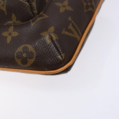 Louis Vuitton Partition Wristlet Clutch Monogram Canvas, BROWN, CANVAS, Clutche & pouche