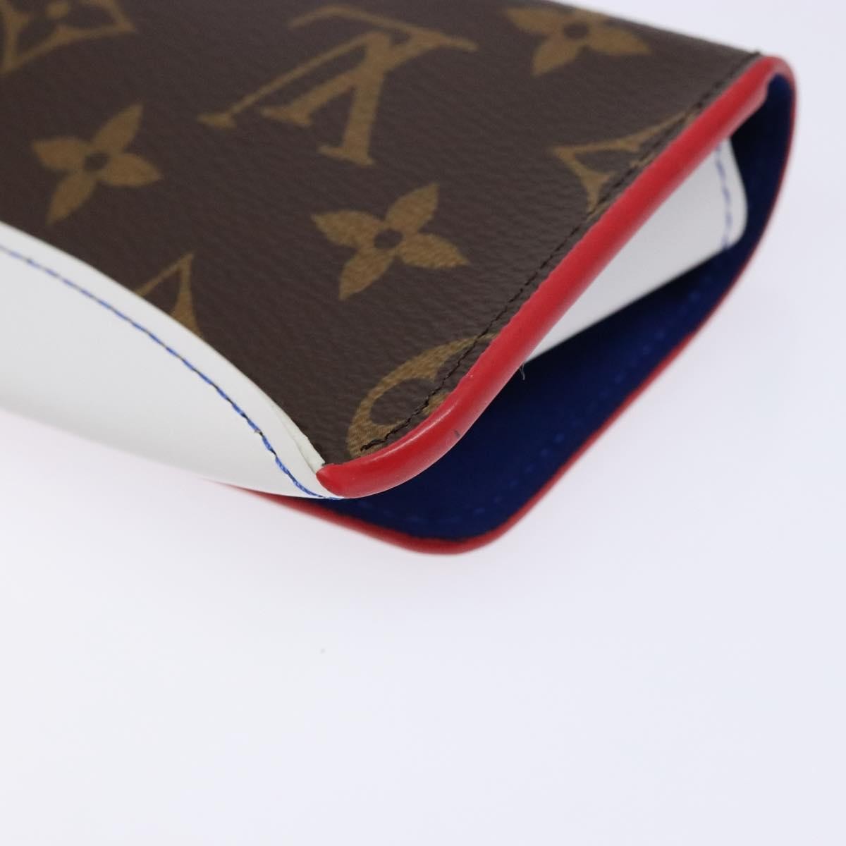 Louis Vuitton Nba Woody Glasses Case Monogram Canvas with Leather, MULTICOLOUR, CANVAS, Sunglasse