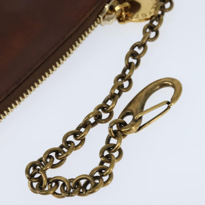 Stella McCartney Flap Shoulder Bag Polyester, BROWN, POLYESTER, Shoulder bag