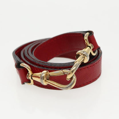 Celine Handbag Leather, RED, LEATHER, Handbag