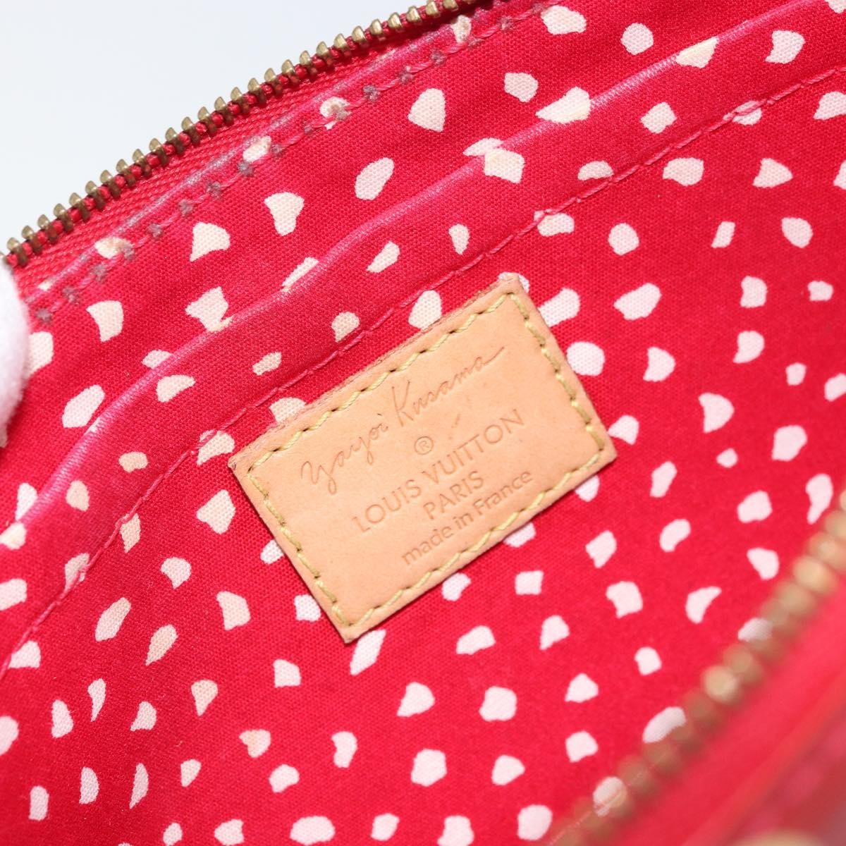 Louis Vuitton Pochette Accessoires NM Kusama Infinity Dots Monogram Vernis, RED, PATENT_LEATHER, Clutche & pouche