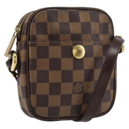 Louis Vuitton Rift Handbag Damier, BROWN, CANVAS, Shoulder bag