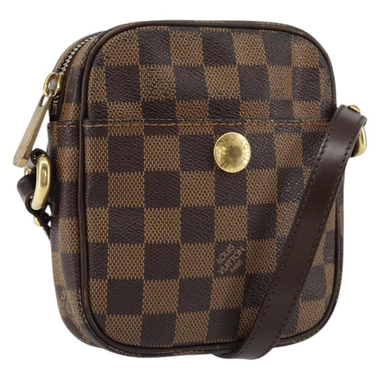 Louis Vuitton Rift Handbag Damier, BROWN, CANVAS, Shoulder bag