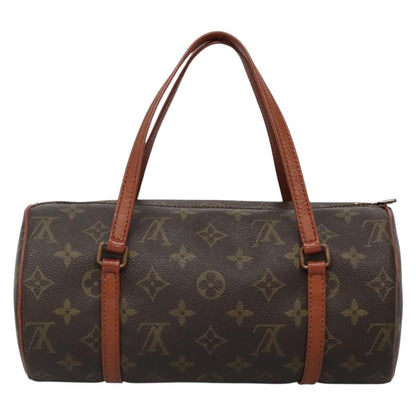 Louis Vuitton Papillon Handbag Monogram Canvas, BROWN, CANVAS, Handbag