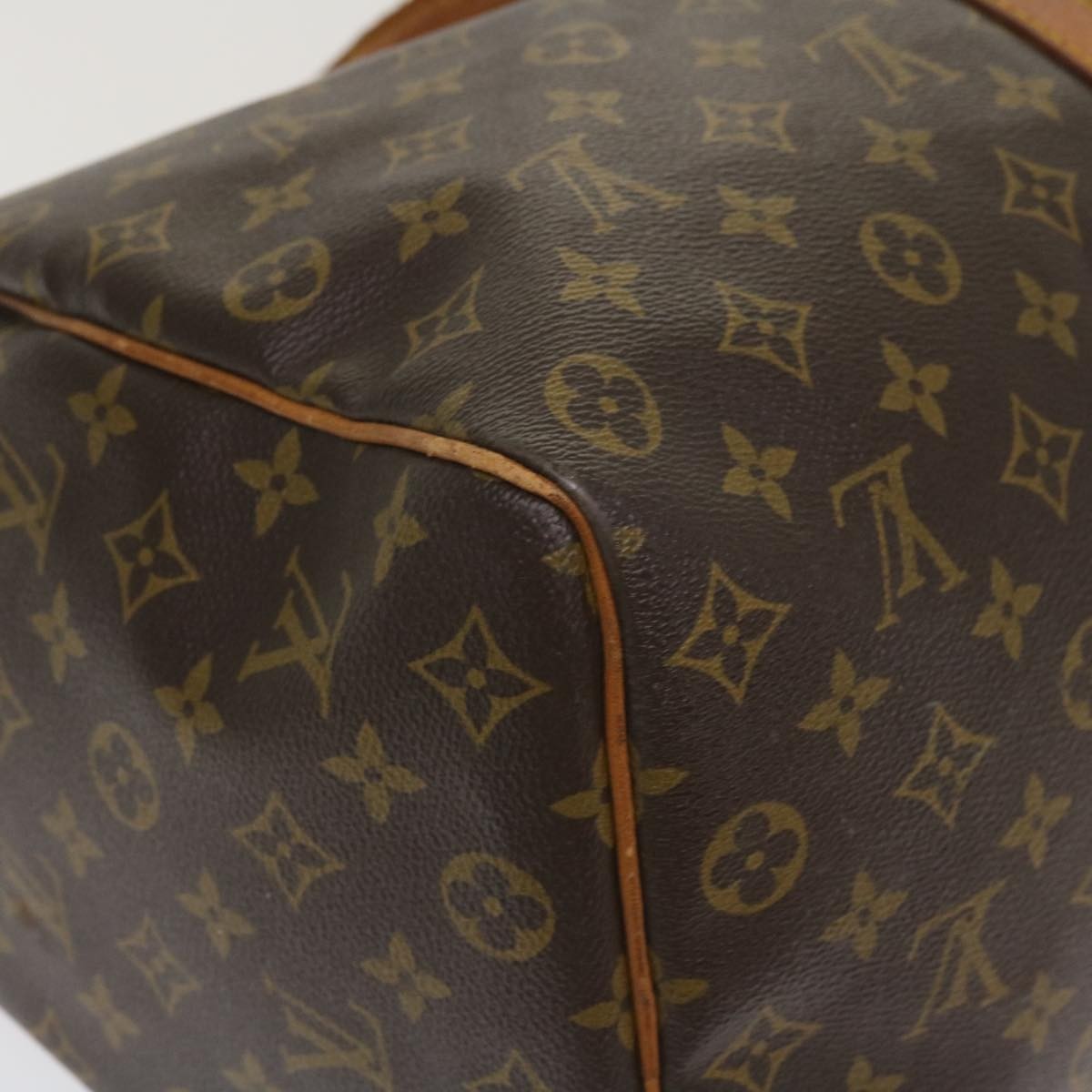 Louis Vuitton Keepall Bag Monogram Canvas, BROWN, CANVAS, Travel bag