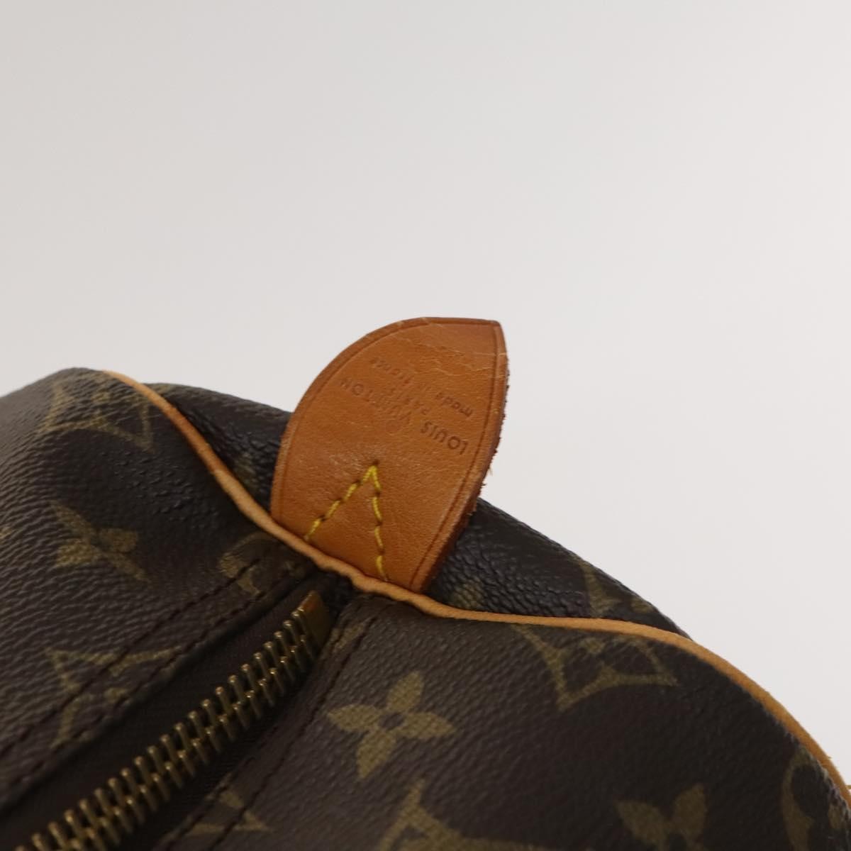 Louis Vuitton Keepall Bag Monogram Canvas, BROWN, CANVAS, Travel bag