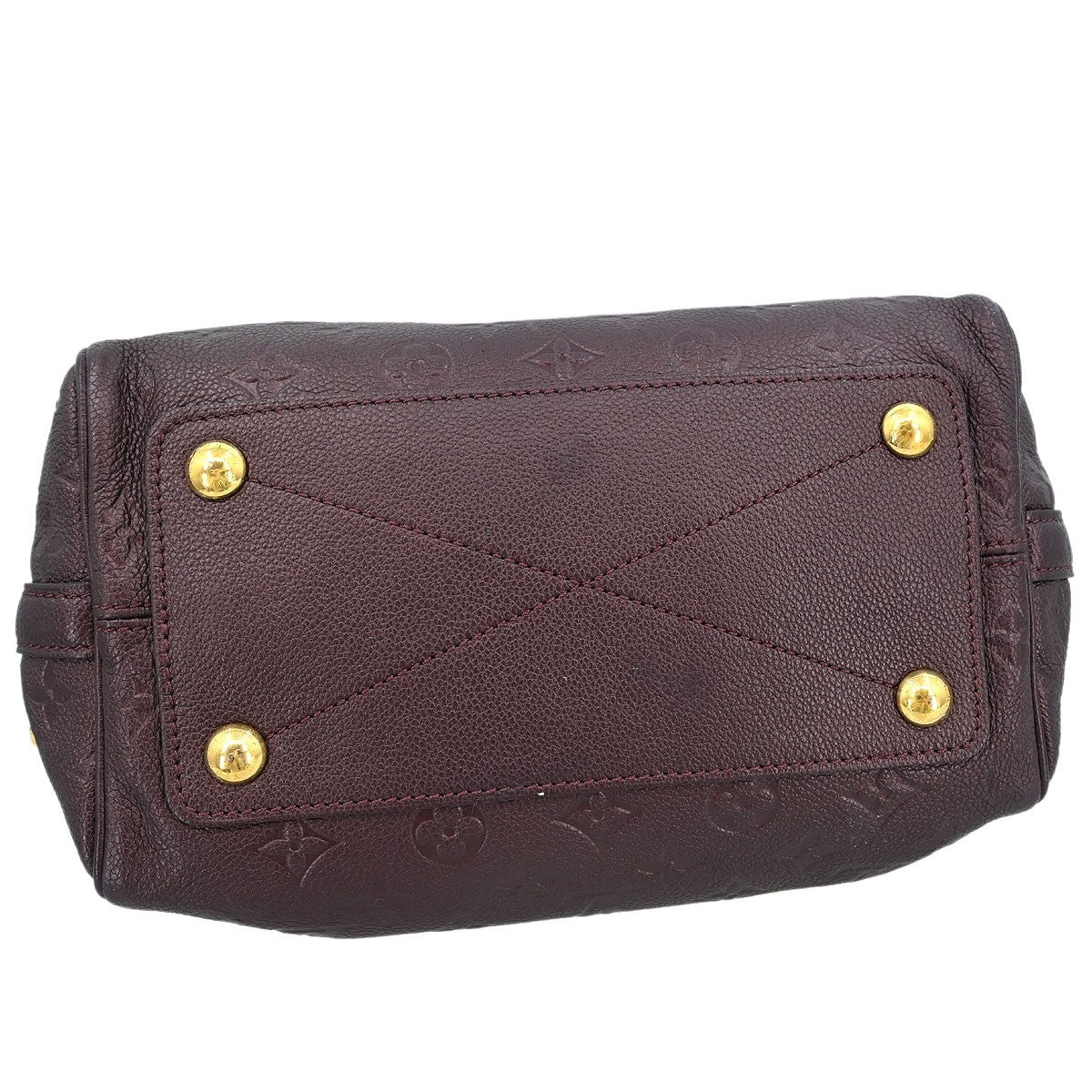 Louis Vuitton Speedy Bandouliere Bag Monogram Empreinte Leather, PURPLE, LEATHER, Handbag