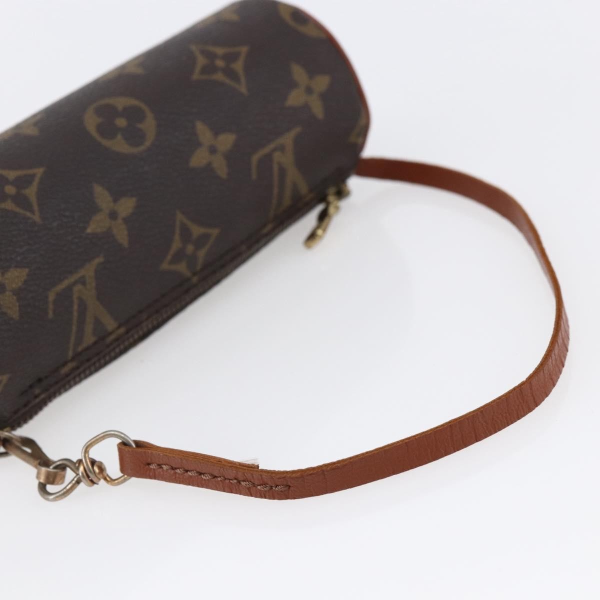 Louis Vuitton Papillon Pochette Monogram Canvas, BROWN, CANVAS, Clutche & pouche