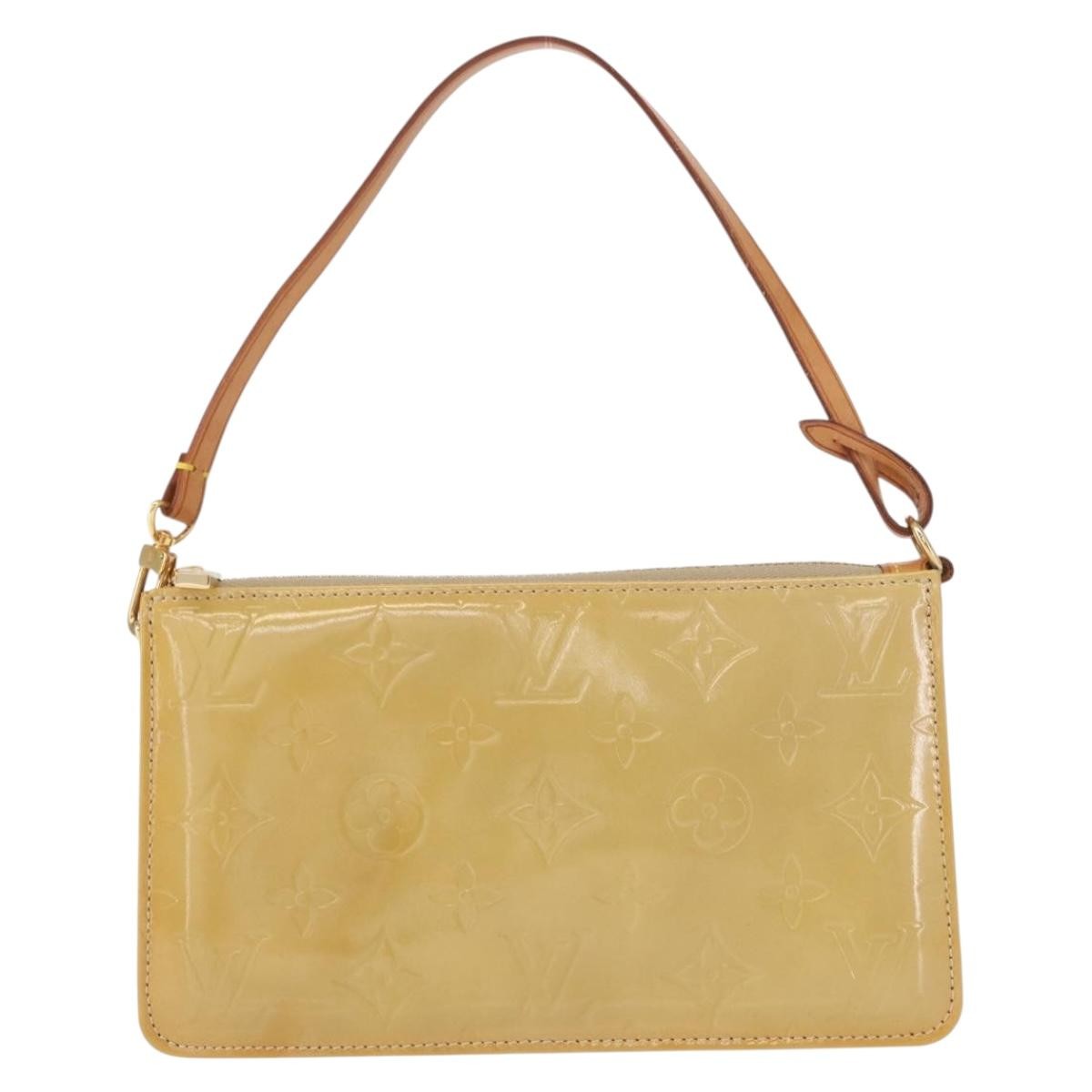 Louis Vuitton Lexington Pochette Monogram Vernis, BEIGE, PATENT_LEATHER, Clutche & pouche