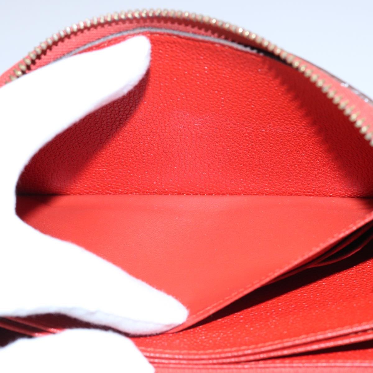 Louis Vuitton Portefeuille zippy Monogramme Empreinte Monogramme Empreinte, RED, LEATHER, Wallets