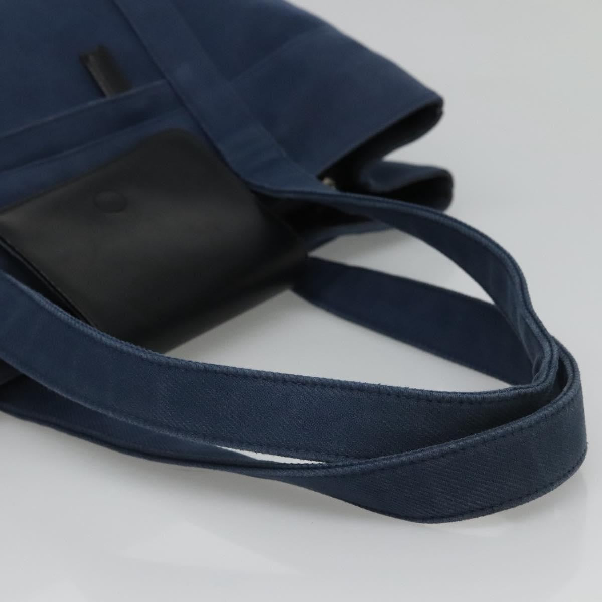 Burberry Blue Label Tote Bag Canvas, BLUE, CANVAS, Tote bag