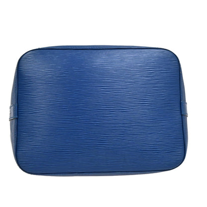 Louis Vuitton Petit Noe Handbag Epi Leather, BLUE, LEATHER, Handbag