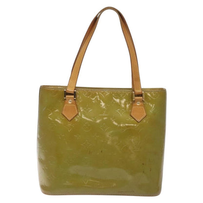 Louis Vuitton Houston Handbag Monogram Vernis, BLUE, PATENT_LEATHER, Handbag