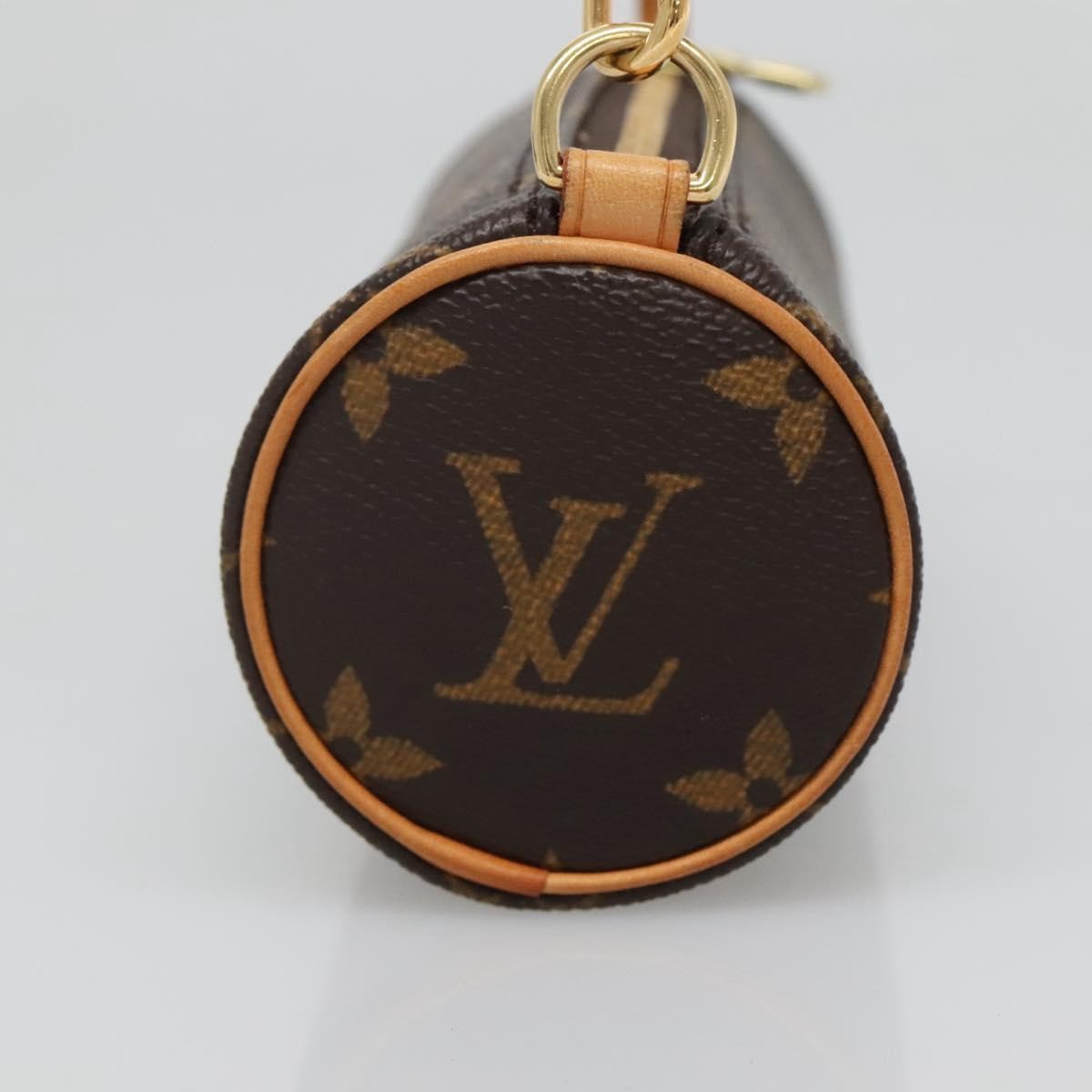 Louis Vuitton Papillon Pochette Monogram Canvas, BROWN, CANVAS, Handbag
