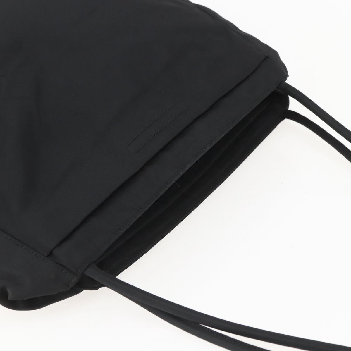 Prada Vintage Tote Nylon, BLACK, NYLON, Tote bag