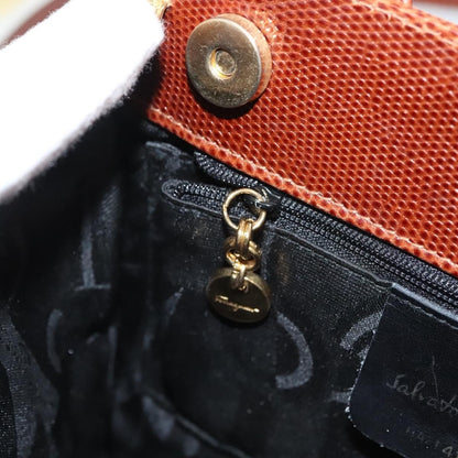 Salvatore Ferragamo Convertible Vara Bow Tote Leather, BROWN, LEATHER, Handbag