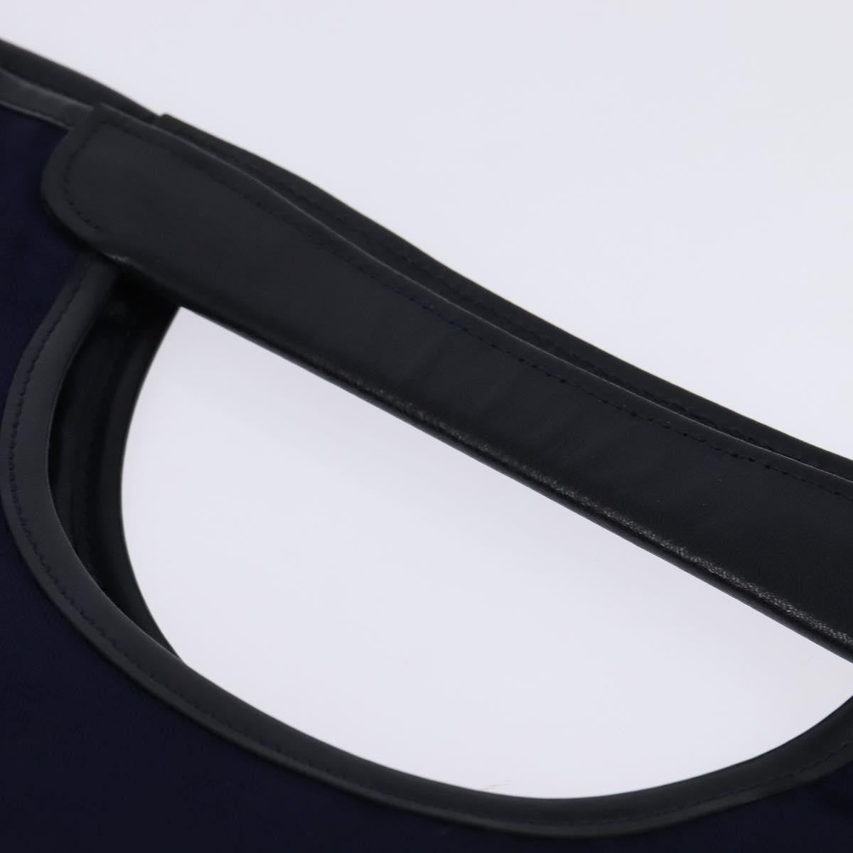 Celine C Sulky Handbag Canvas, NAVY, CANVAS, Handbag