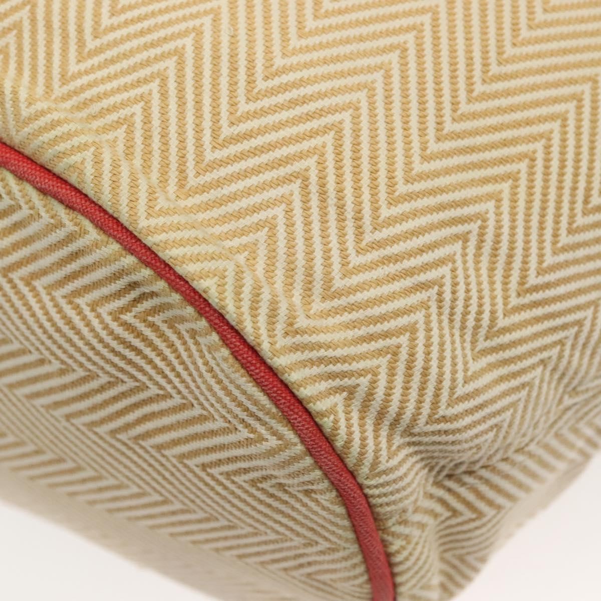 Hermes Panier De Plage Handbag Canvas, BEIGE, CANVAS, Tote bag