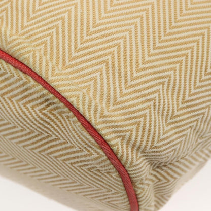 Hermes Panier De Plage Handbag Canvas, BEIGE, CANVAS, Tote bag