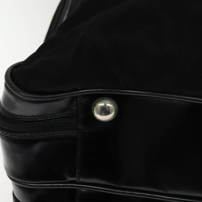 Gucci Vintage Boston Bag Canvas, BLACK, CANVAS, Travel bag