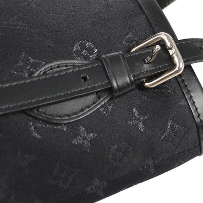 Louis Vuitton Bucket Bag Monogram Satin, BLACK, SATIN, Shoulder bag