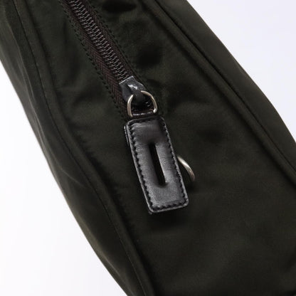 Prada Bowling Shoulder Bag Tessuto, KHAKI, NYLON, Shoulder bag