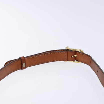 Celine Macadam Shoulder Bag PVC Leather, BROWN, CANVAS, Shoulder bag