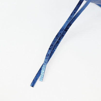 Balenciaga Le Cagole Giant Studs Shoulder Bag Leather, BLUE, LEATHER, Shoulder bag