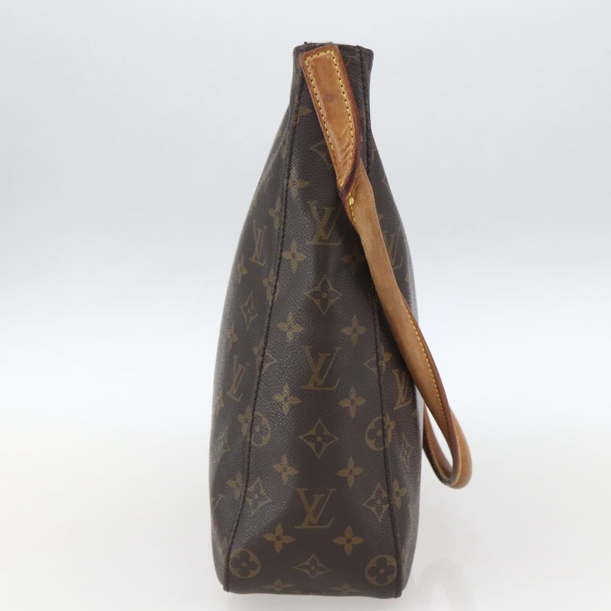 Louis Vuitton Looping Handbag Monogram Canvas, BROWN, CANVAS, Shoulder bag