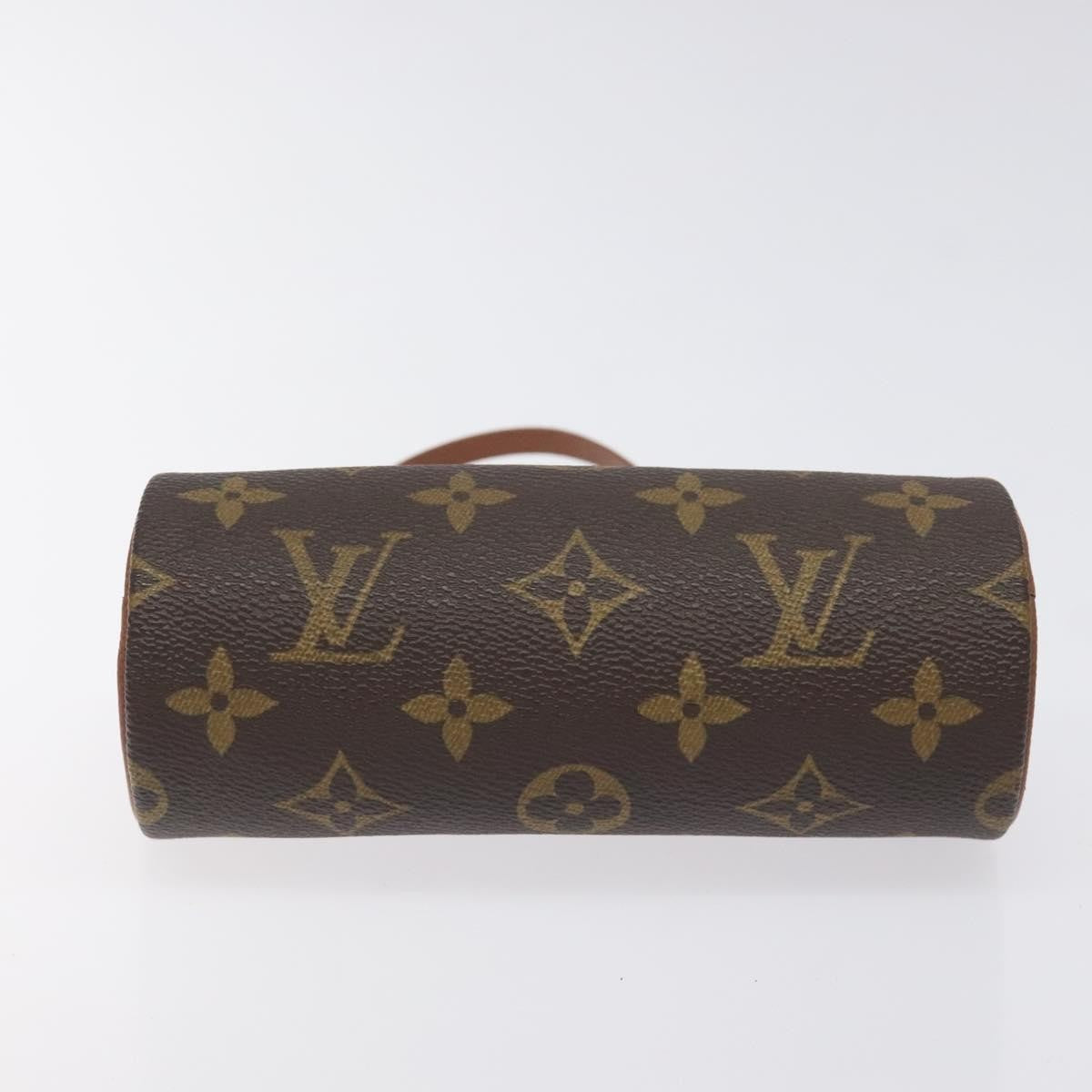Louis Vuitton Papillon Pochette Monogram Canvas, BROWN, CANVAS, Handbag