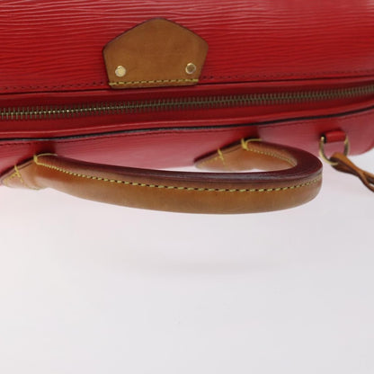 Louis Vuitton Doc Handbag Epi Leather, RED, LEATHER, Handbag