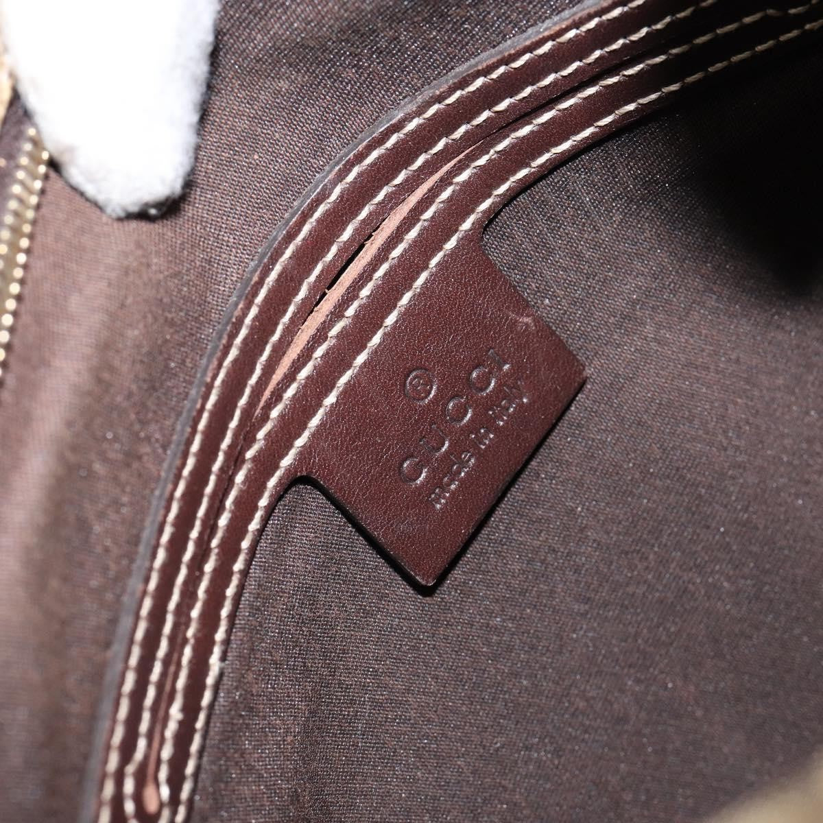 Gucci Flat Messenger Bag GG Canvas, BEIGE, CANVAS, Shoulder bag