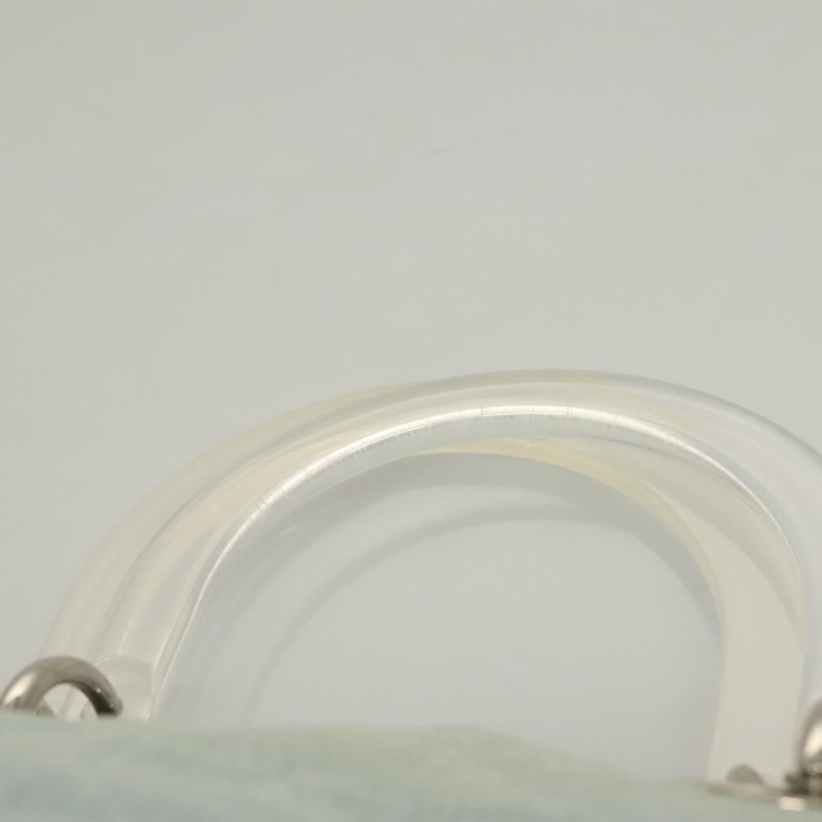 Christian Dior Vintage Lady Dior Bag Cannage Quilt Denim, BLUE, CANVAS, Tote bag